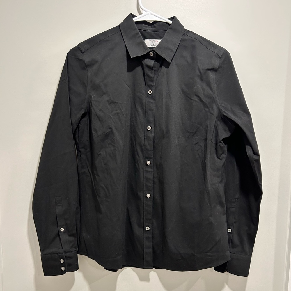 Untuck-it wrinkle-free stretch cotton button up